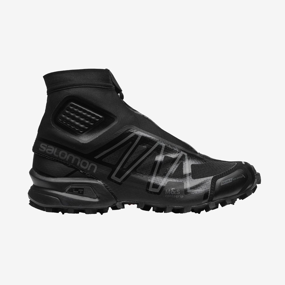 Salomon Singapore Mens Sneakers - SNOWCROSS ADVANCED Black | 60379-DXSG